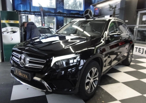 Mercedes-Benz GLC cena 139900 przebieg: 132261, rok produkcji 2016 z Ziębice małe 596